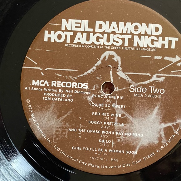 vinyl album Hot August Night. Double album. Great condition. Sweet Caroline! - Picture 10 of 16